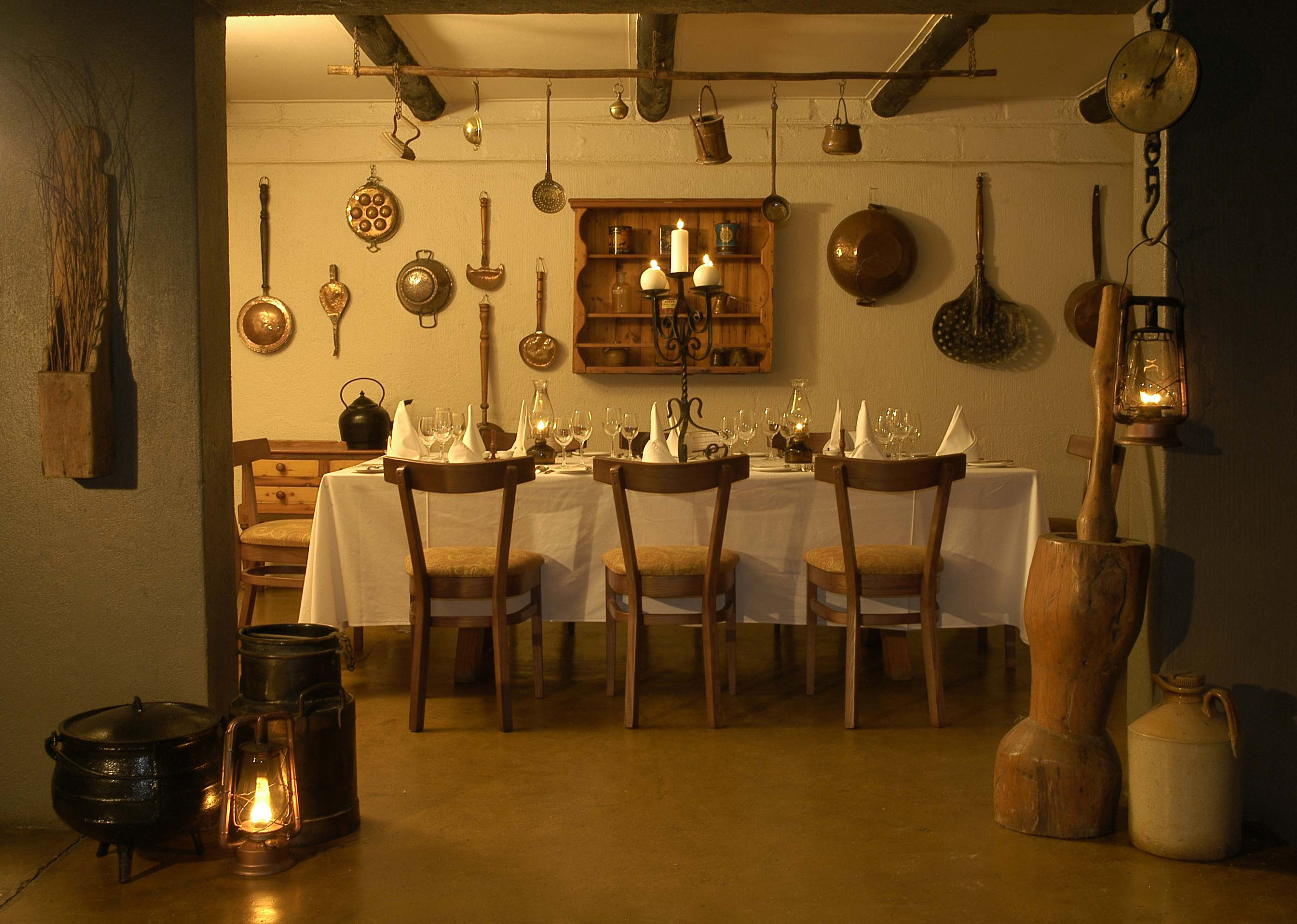 <p>The Selati Sabi Sabi Farmhouse Kitchen is a rustic and charming space that captures the essence of traditional African living.</p>